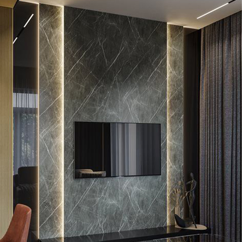 PVC Carbon Slate Marble Board PVC UV Marble Sheet