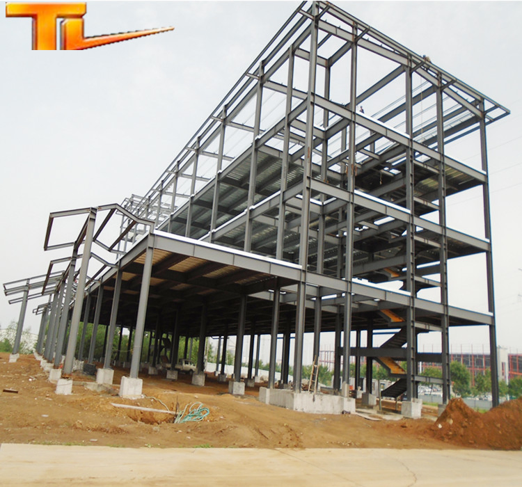 Steel Structural Building Multi Storey Prefabricated Steel Building Warehouse Construction