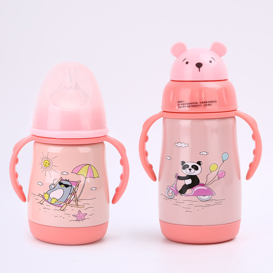OEM/ODM Wholesale Custom Logo 210/280ml Children Stainless Steel Drinking Kids Water Bottle