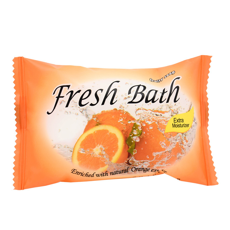 Luxury Hotel Soap Private Label Hotel Bathing Soap Mini Orange Flavor Soap for Hotel