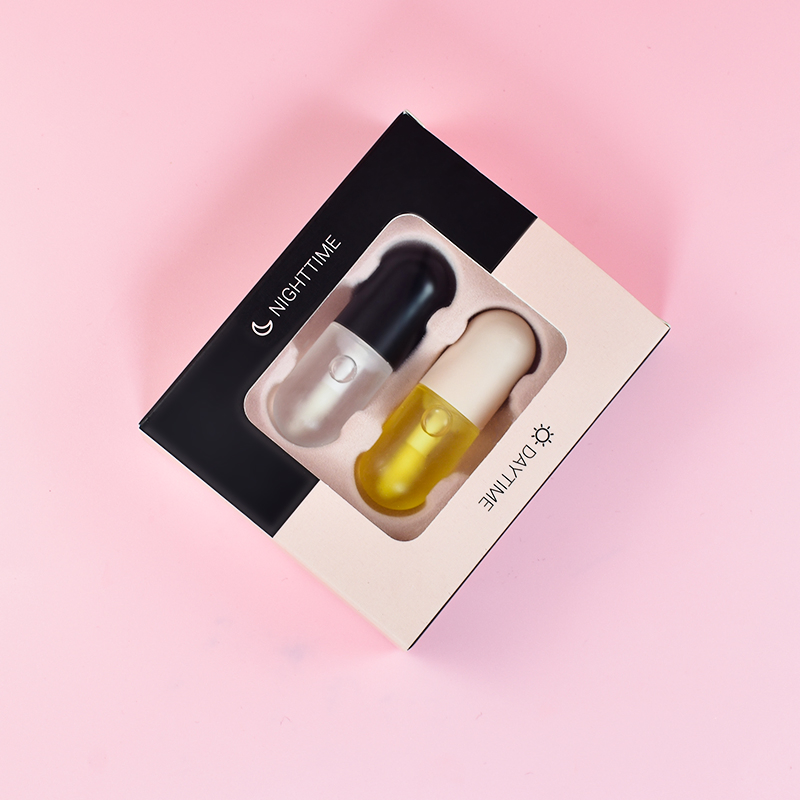Mini Capsule Custom Logo Vegan Lip Plumper Hydrating Lip Gloss Oil Kit