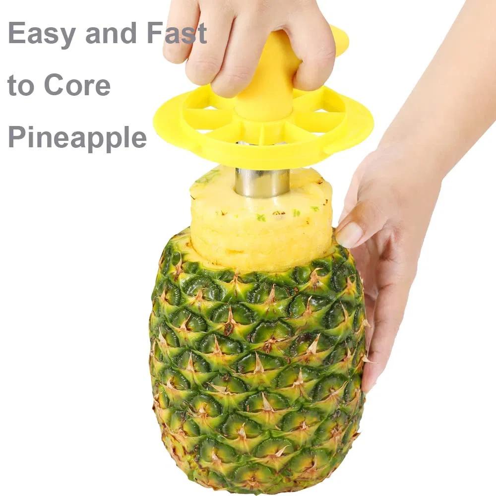 Pineapple Peeler Corer Slicer with Stainless Steel