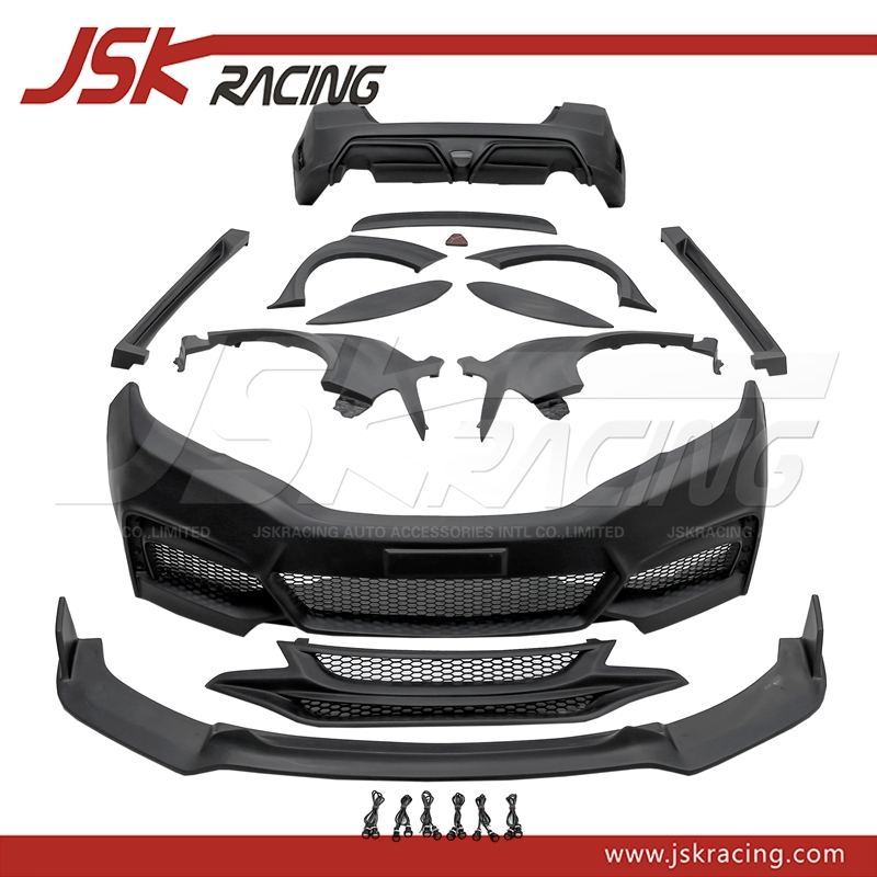 Mugen Style Fiberglass Wide Body Kit for Honda Fit Jazz GK5 2014-2019