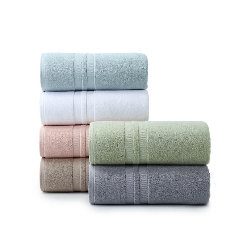 Premium White Terry Cotton Bath Towels for Hotel and SPA Use