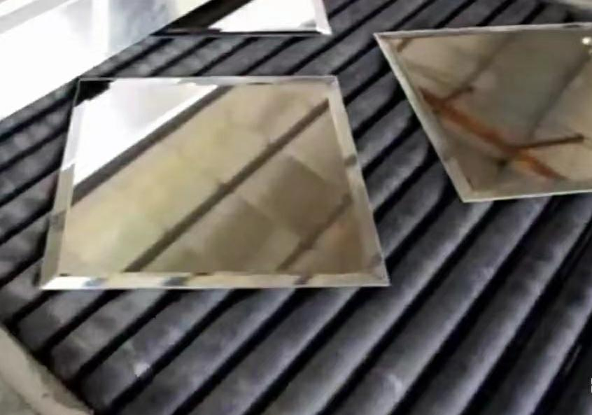 Custom 3mm 4mm Silver Beveled Edge Mirror Strip for Picture Framing
