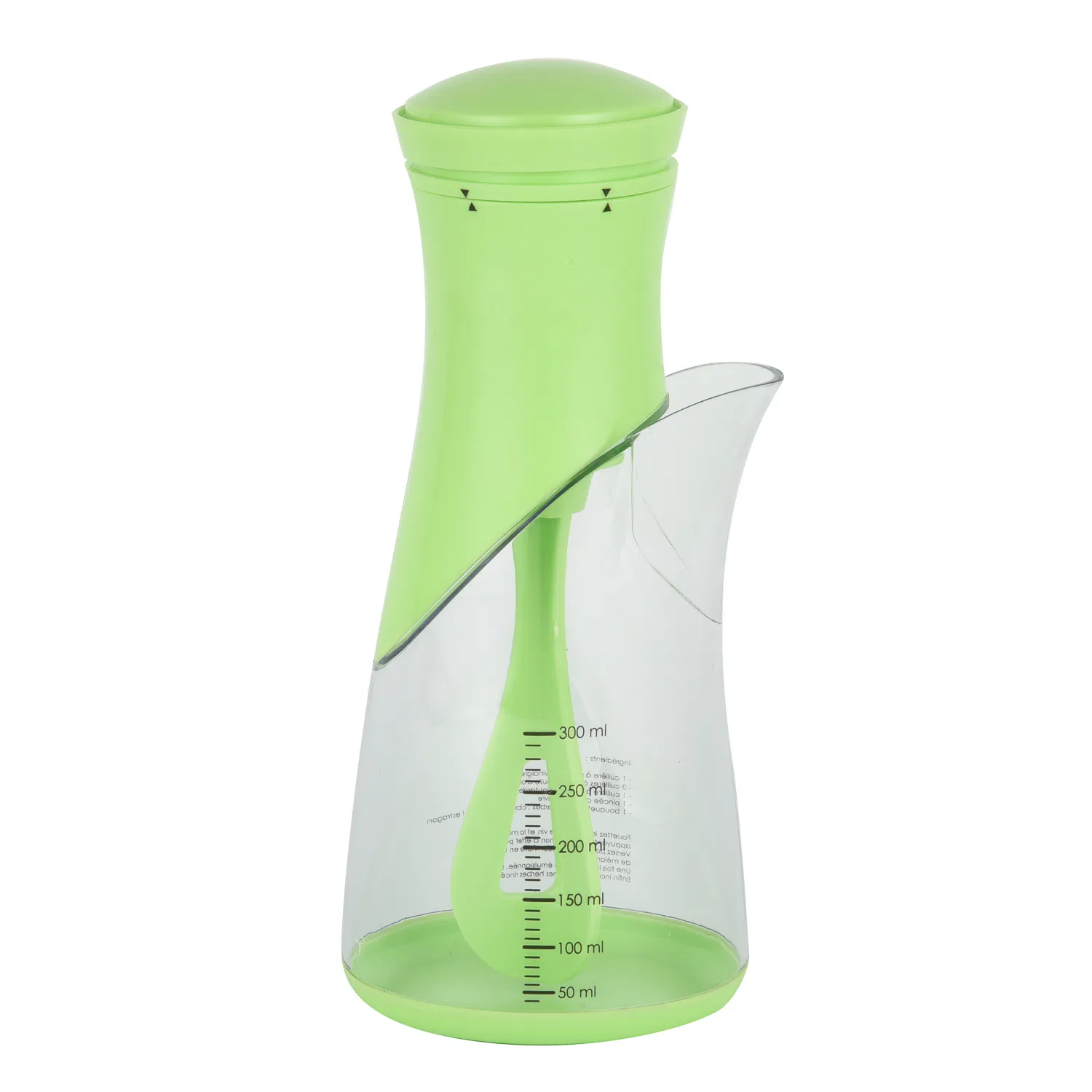 Twist and Pour Dressing Shaker with Good Grips Wholesale Clear Plastic Mixer