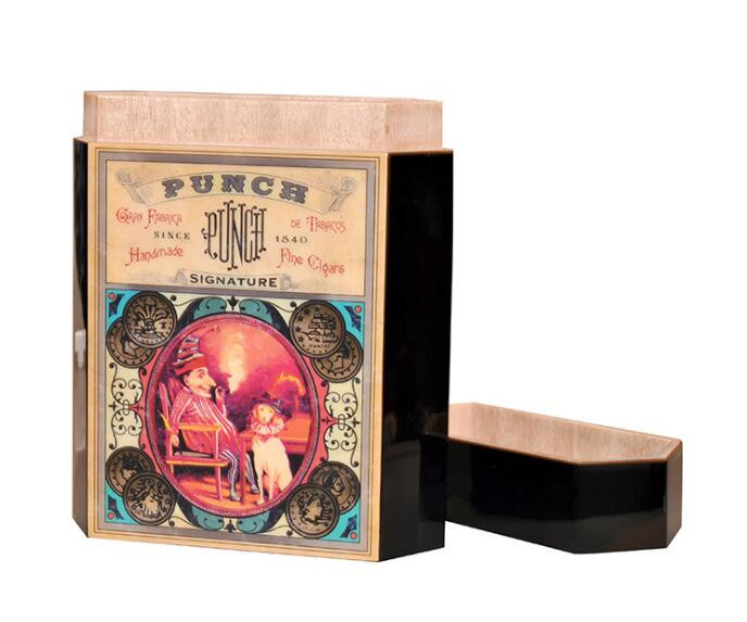 Customized Wood Cigar Storage Box with Ashtray