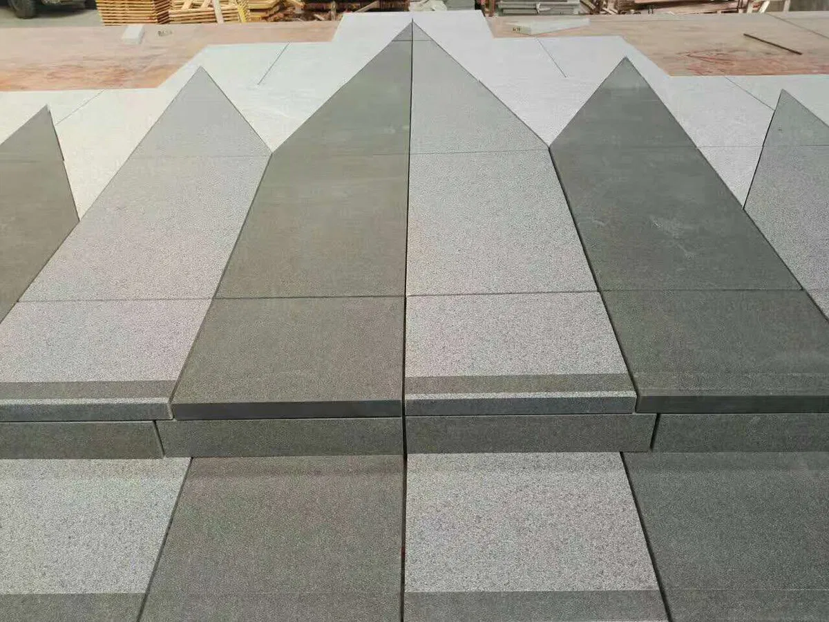 G654 Granite Tile for Floor Project