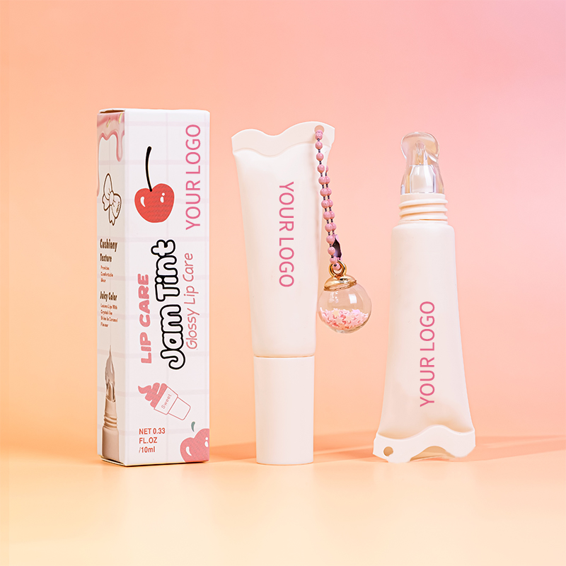 Hot Sale 4 Color Lip Gloss Long-Lasting Moisturizing Lip Balm