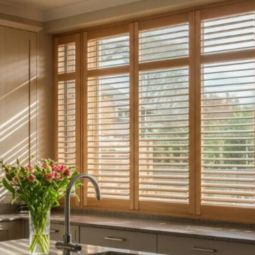 Vinyle Shutters PVC Decoration Window Coverings for Home Decoration