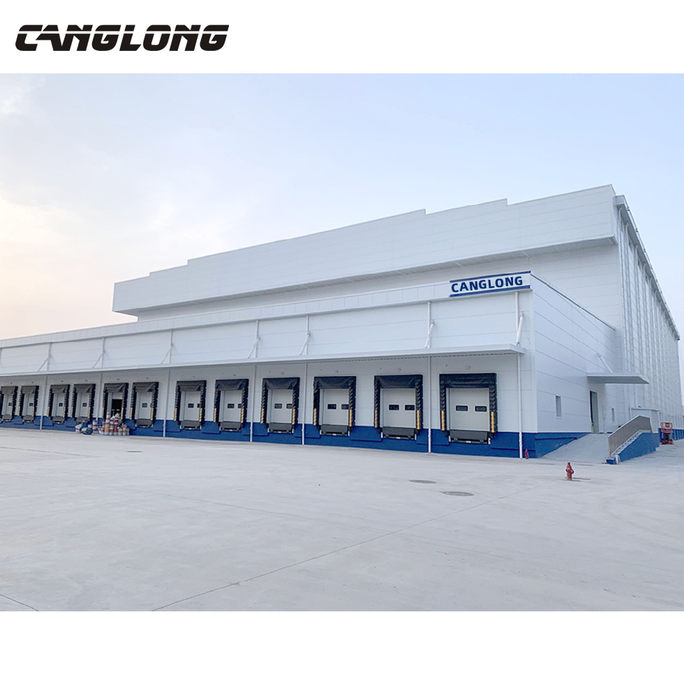 Prefabricated Light Steel Structure Cold Storage Warehouse Building with Modern Design