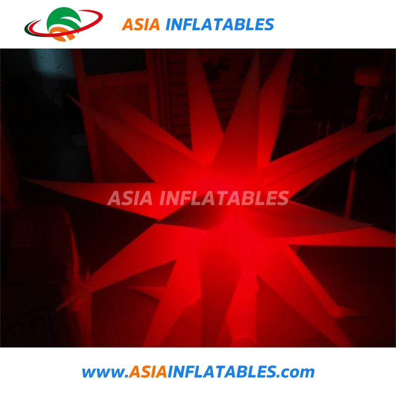 Inflatable LED Spiky Star Decoration/Inflatable Lighting Star