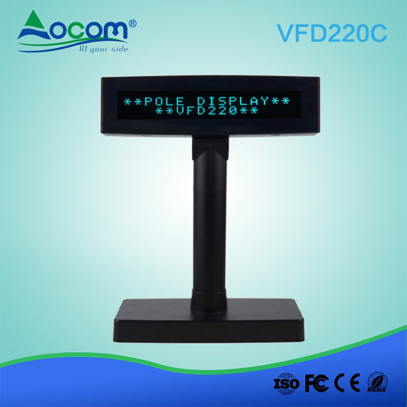 Supermarket 20X2 VFD USB POS Customer Display