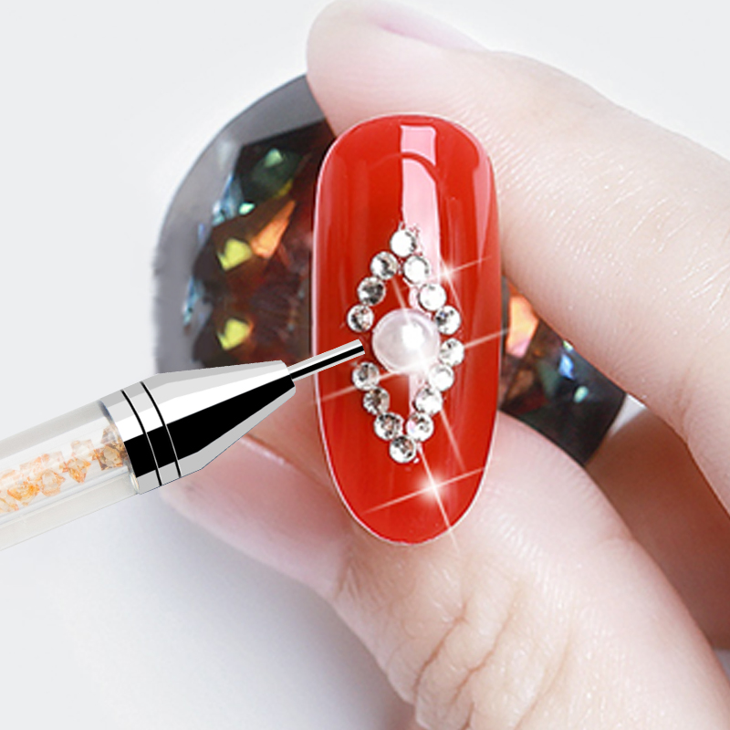 Two-Ended Nail Wax Dotting Pen