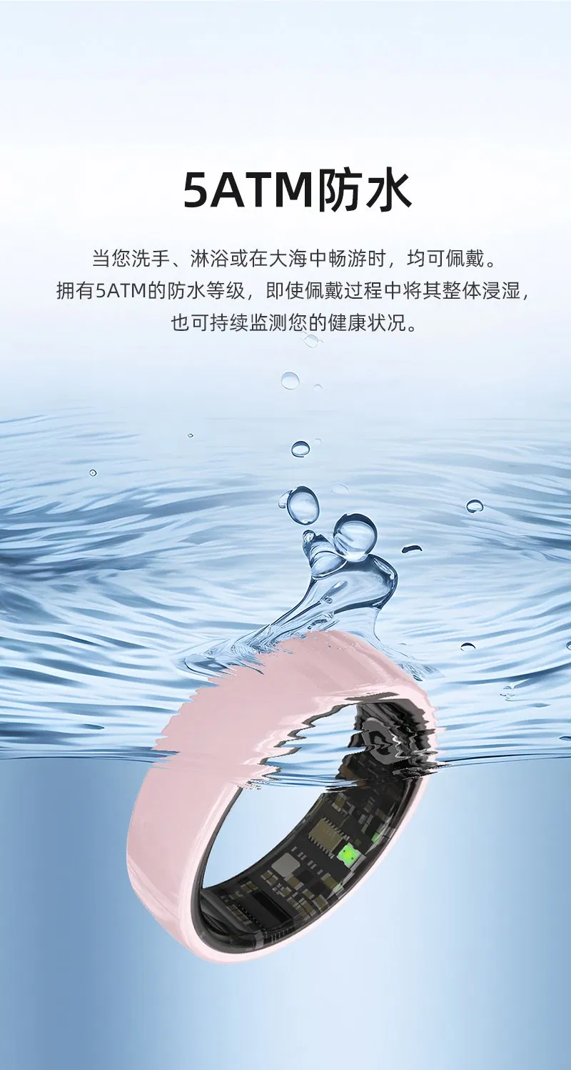 Умное кольцо с управлением жестами для женщин