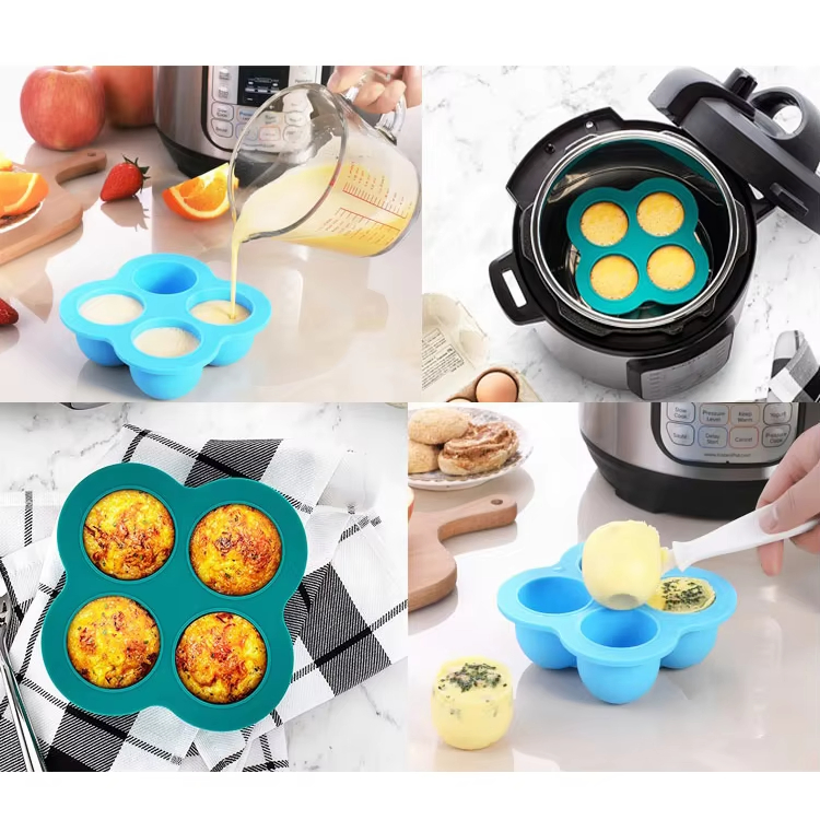 Waterproof Portable Reusable Stackable Collapsible Refrigerator Airtight Silicone Baby Food Storage Container