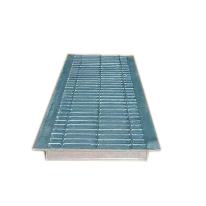 Galvanized Steel Bar Grating for Manhole Cover, Stair Tread, Floor Drain Grate
