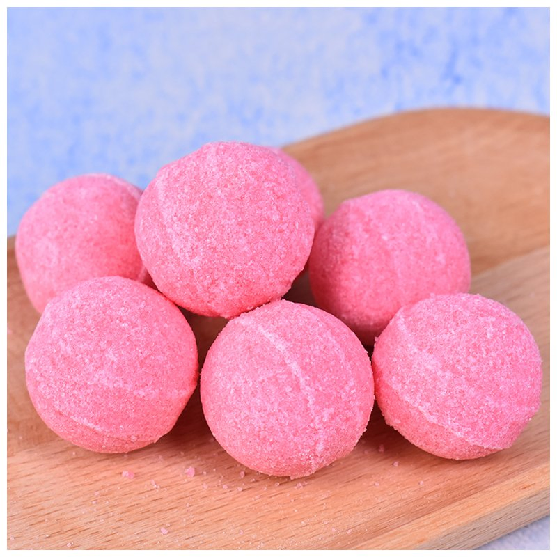 Strawberry Skin Smooth Candy Scrub Balls Exfoliating Cube Sugar Body Scrubs Private Logo