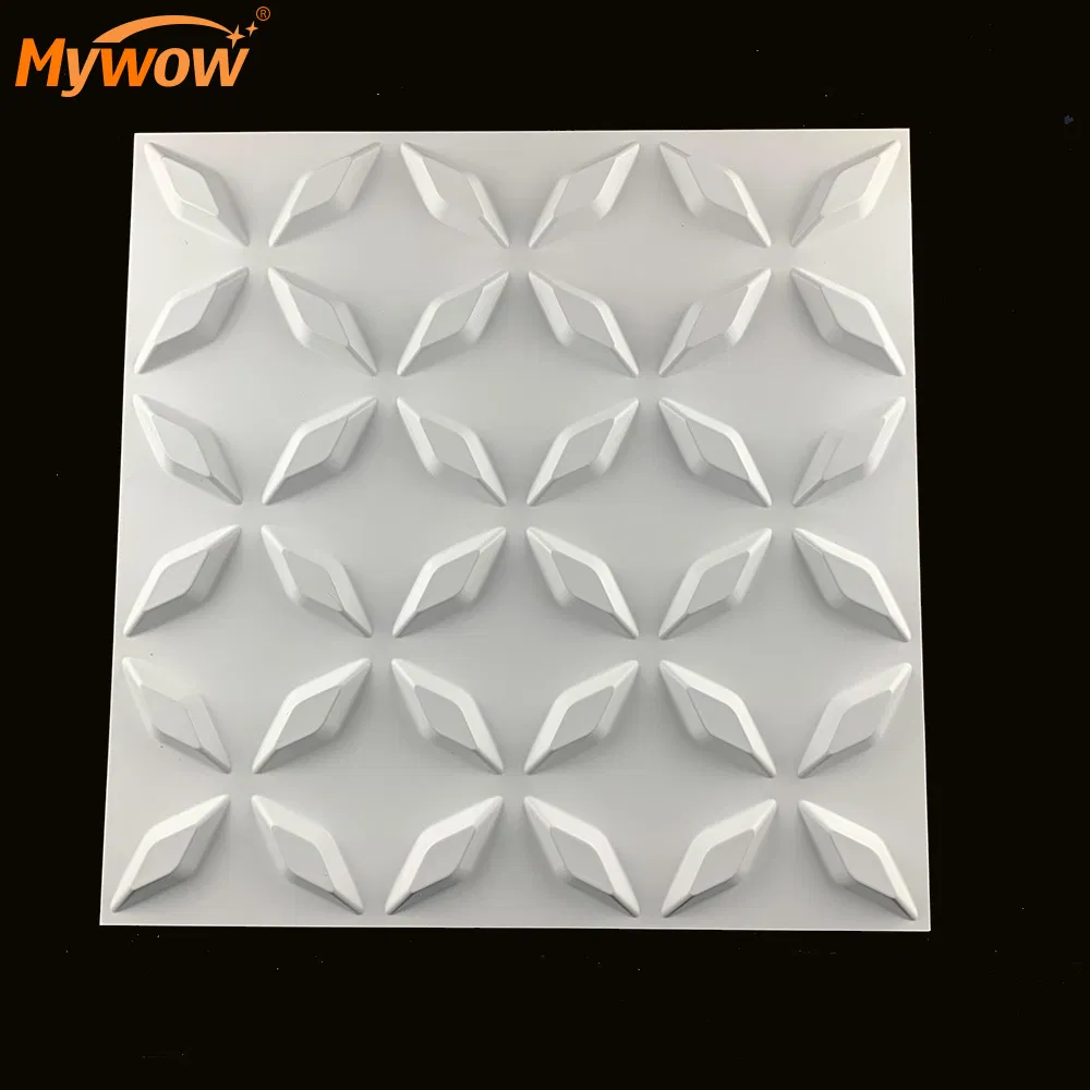 50X50cm 3D PVC Wall Panel for KTV & Hotal Wall Decor