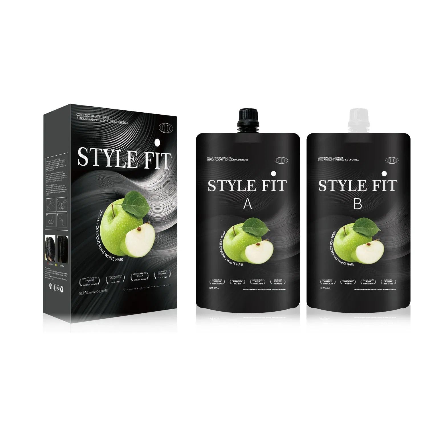 Modern Hair Care Non Toxic Creamy Fragrant Hair Color Cream