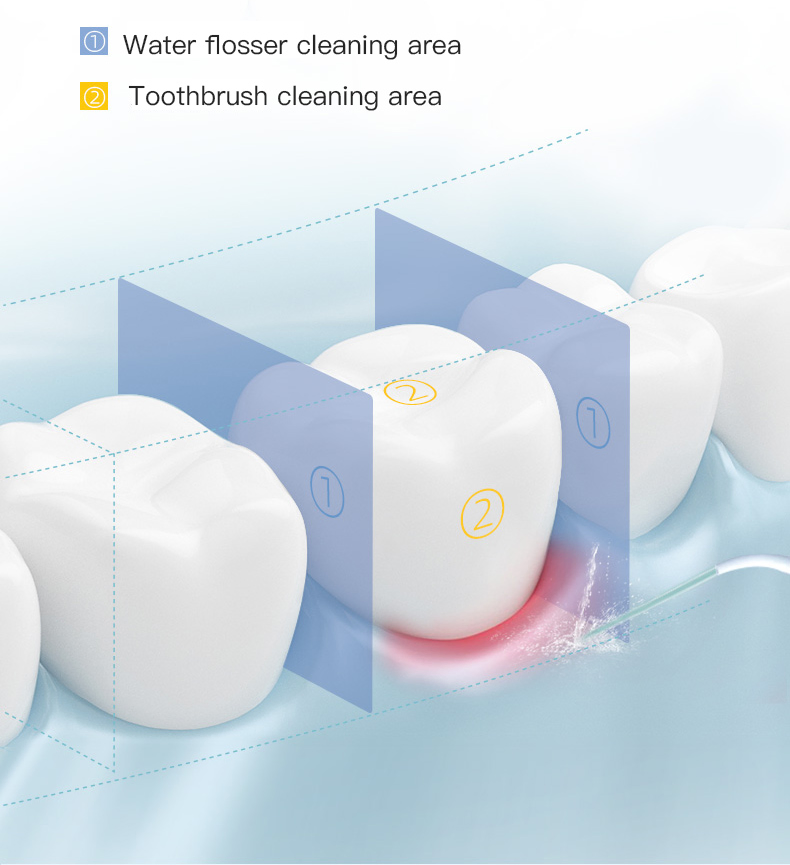 Wholesale Supplier Waterproof Floss Water Flosser with Fad