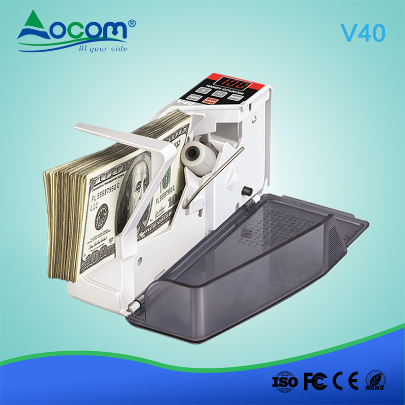 V40 Mini Portable Money Counter Bill Counters