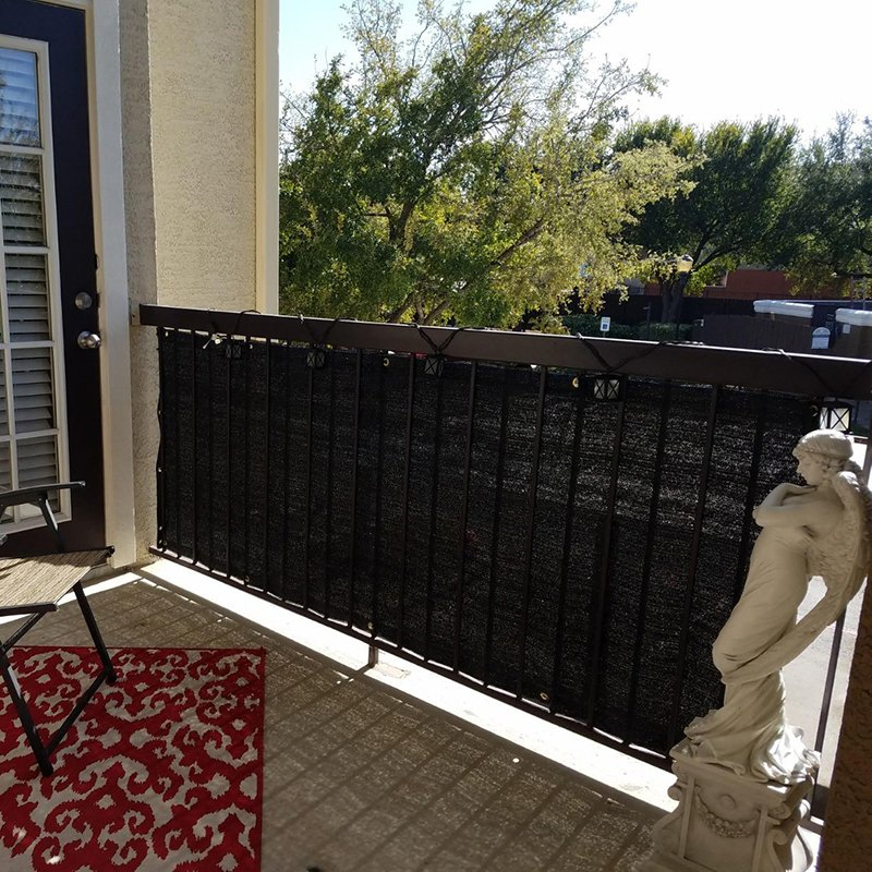 High-Quality Dustproof Polyethylene Balcony Net for Weather Resistance and Privacy in Balconies
