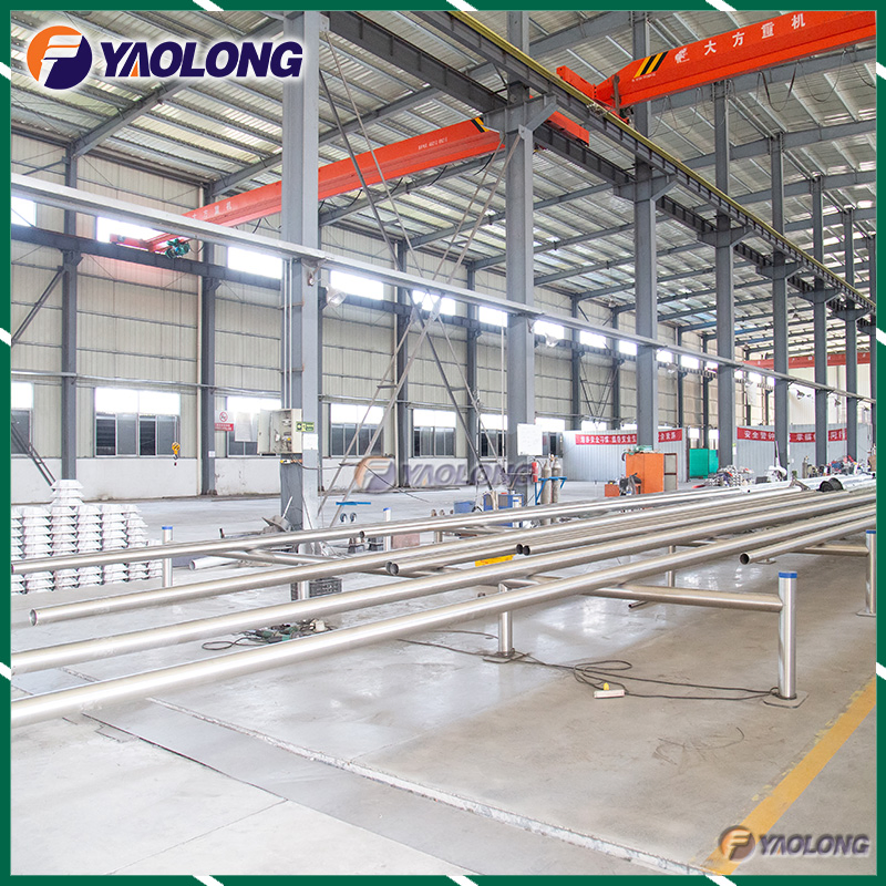 7m 9m 11m Lightweight Aluminum Outdoor Flag Pole Bracket