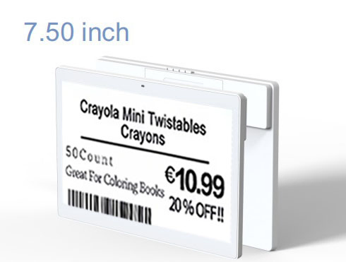 7.5'' E-Paper Real-Time Display Hub for ESL & Retail 800X480, Custom OEM/ODM Stm32 Critical Timing System