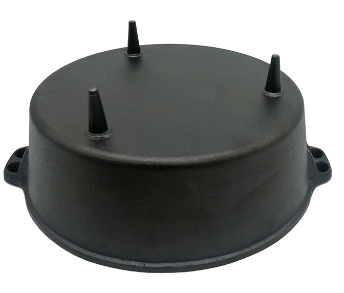 Чугунная жаровня Preseaseond с двойной крышкой