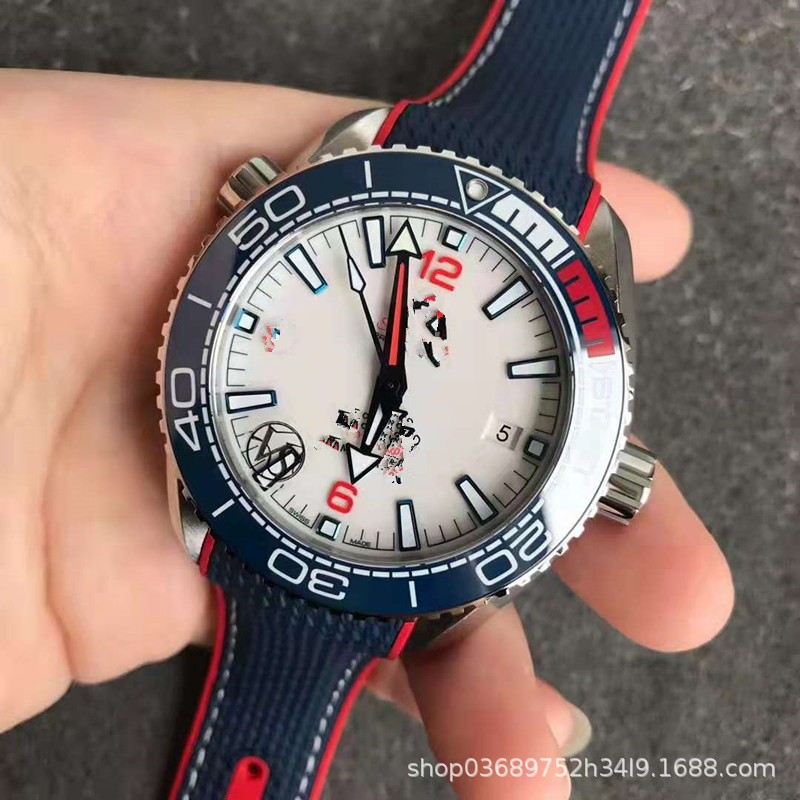 Vs Quarter Orange Men's Mechanical Watch 8900 Movement Haima 600m Tape Watch Luxury Watch Fully Automatic Watch