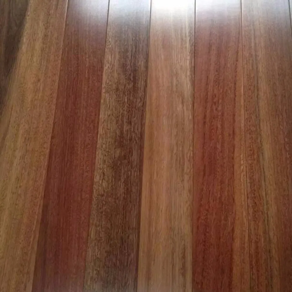 Household/Commercial Solid Spotted Gum Hardwood Flooring with Squre Edges
