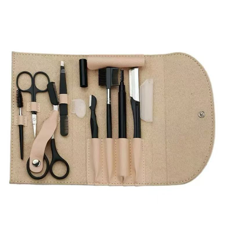 Wholesale Beauty Mirror Glow Stainless Steel Beauty Eyelash Trimmer Eyebrow Nose Trimmer