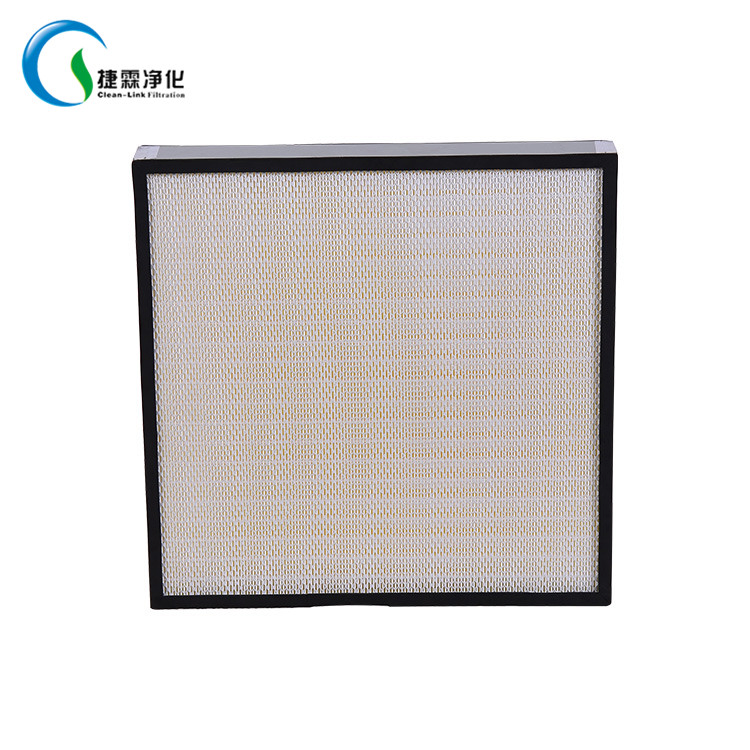 Clean-Link Custom 0.12 Micron Dust Sheet Purifier Mini Pleats HEPA Filter