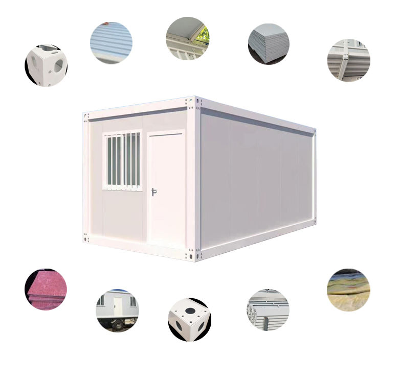 Quality Container House Steel Structure Movable Tiny Homes China Supplier Folding Container House