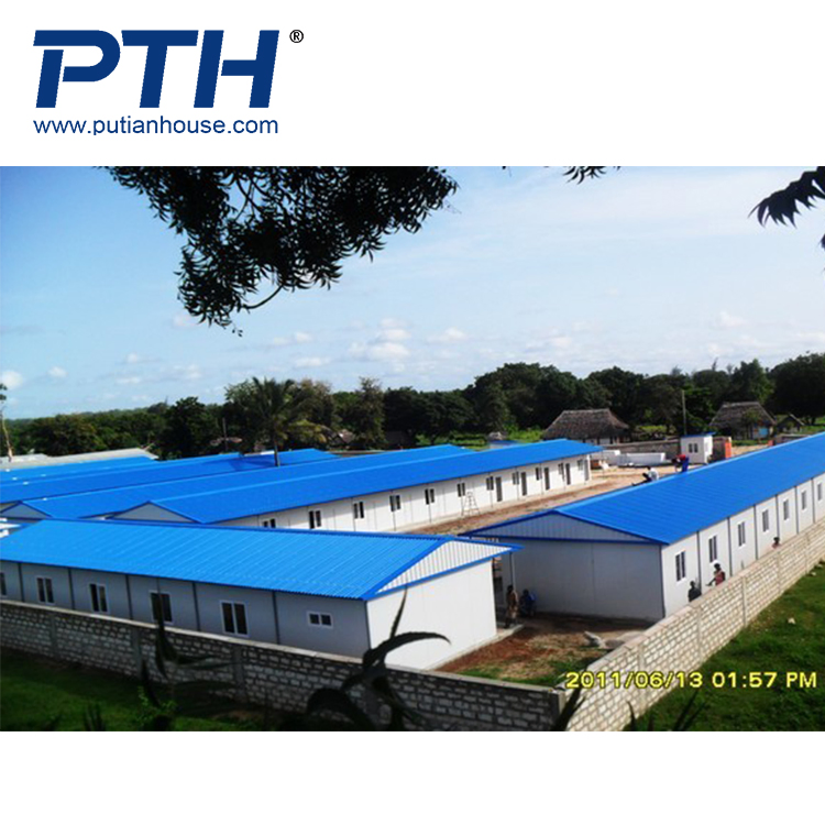 Prefabricated Steel Structure Labor Accommodation and Prefab House Office Building