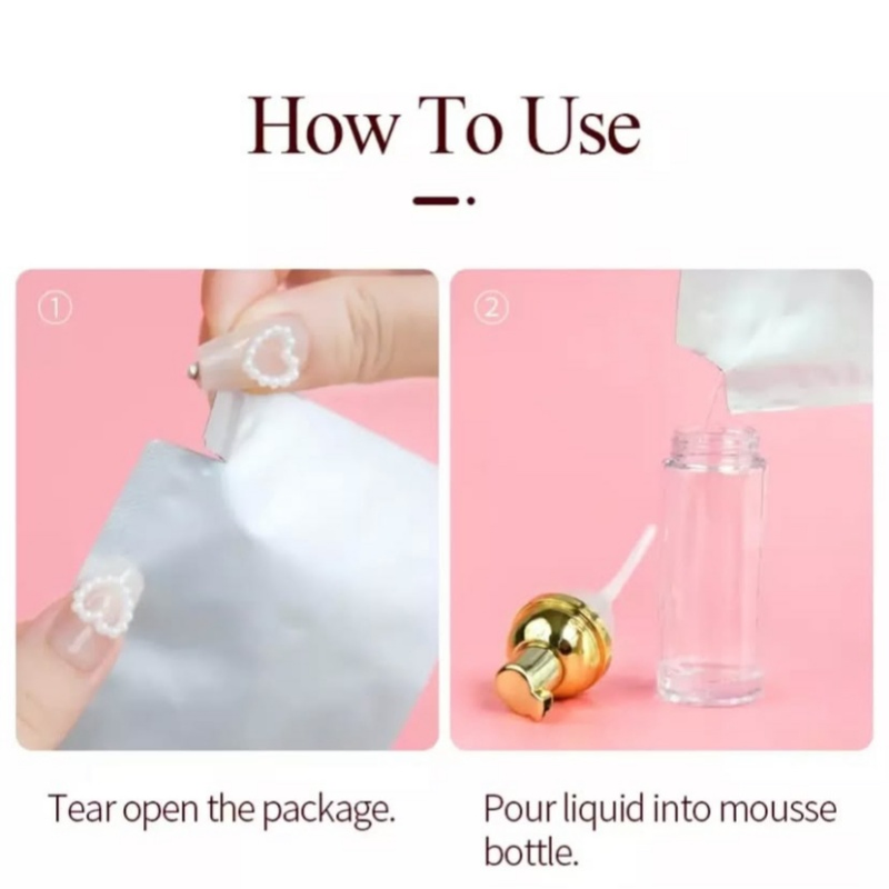 Lash Shampoo Concentrate Foamcleanser for Eyelash Extensions