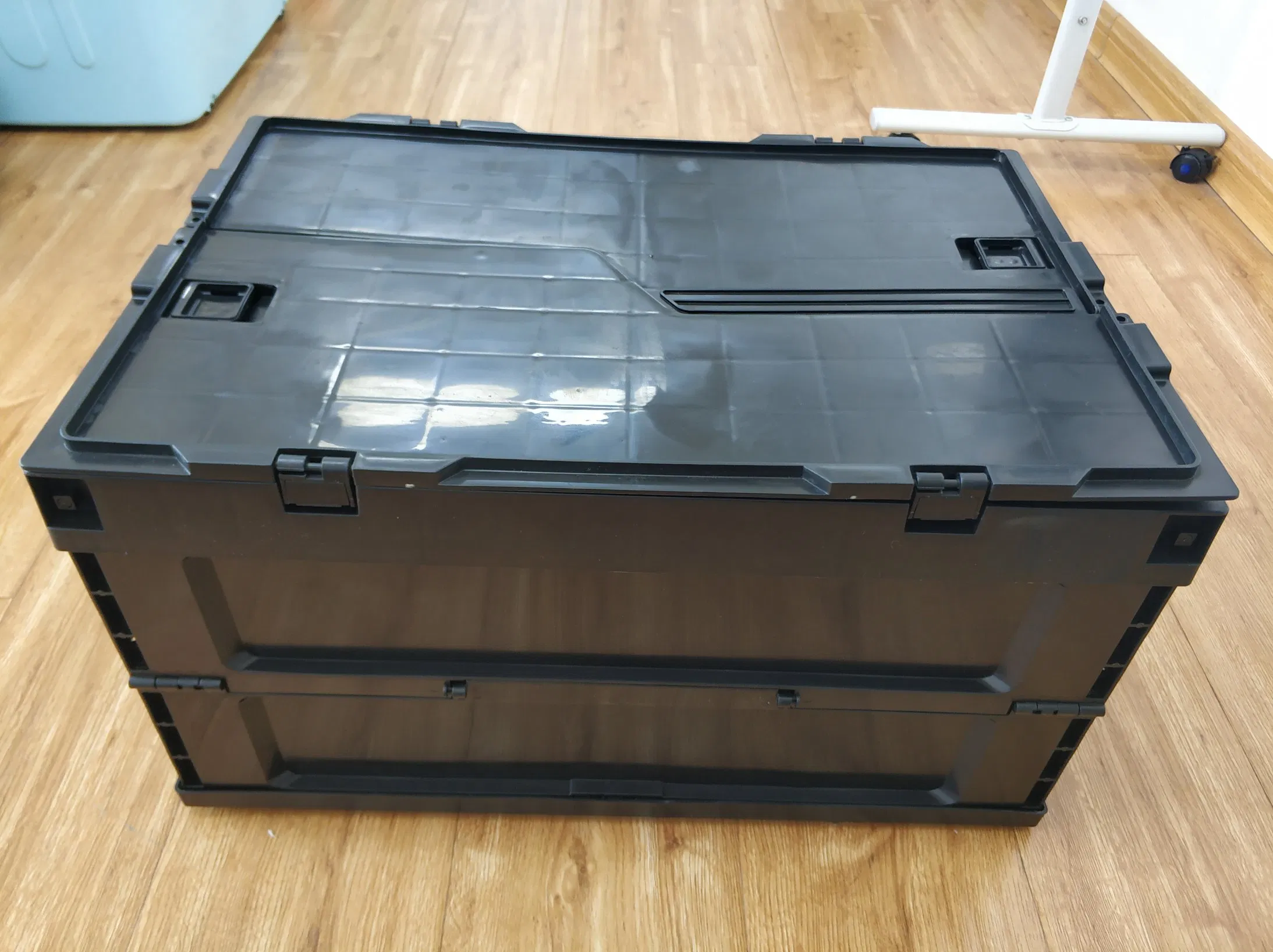 ESD Anti-Static Plastic Folding Crates for Industrial Use Blister Application