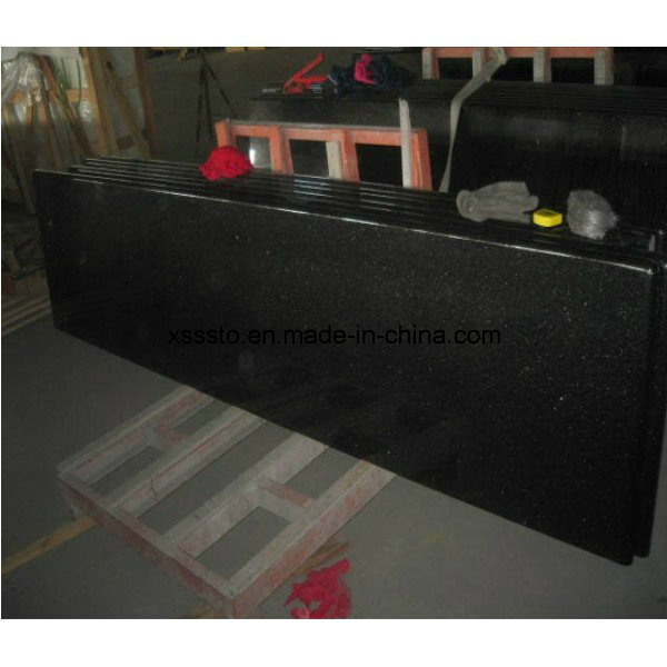 Beautiful Black Granite Vanity Tops for Bathroom