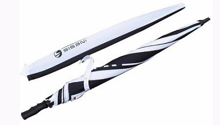 Windproof, sunny, and rainy advertising can be customized with a logo for car reverse double layer hands-free gift umbrella