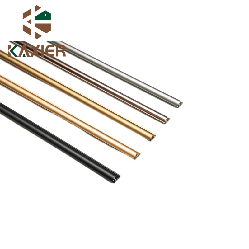 Decorative Wall Protector Corner Flexible Baseboard Aluminum Recessed Skirting Line Profile Aluminium Extrusion Profile Wall for Wall Panel