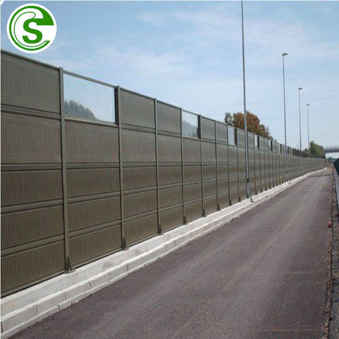 Hot Selling Galvanized Reduce Noise Sound Barrier for Highway