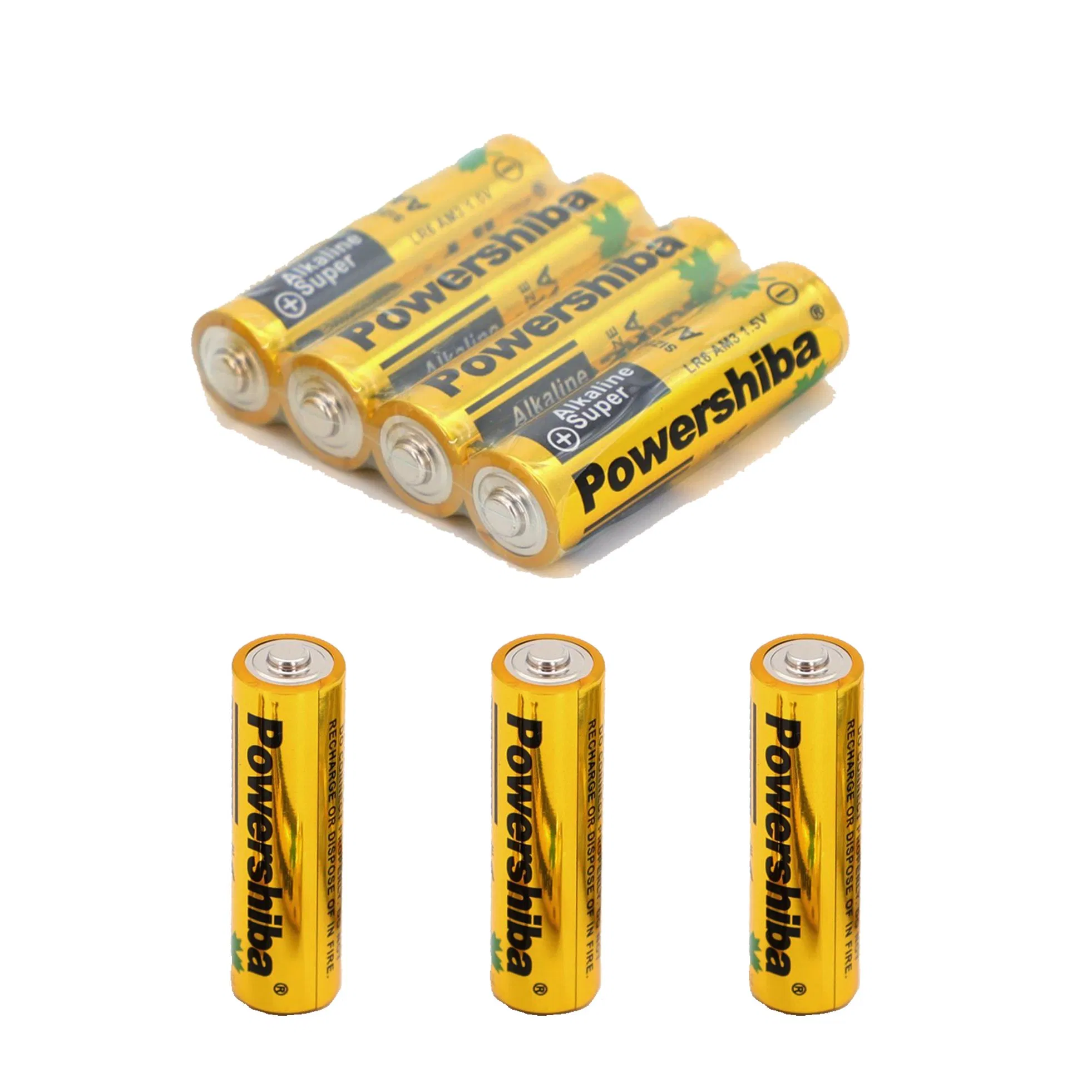 AA Alkaline Battery Lr6 Blister Primary Batteries 1.5V Baterias for Toys