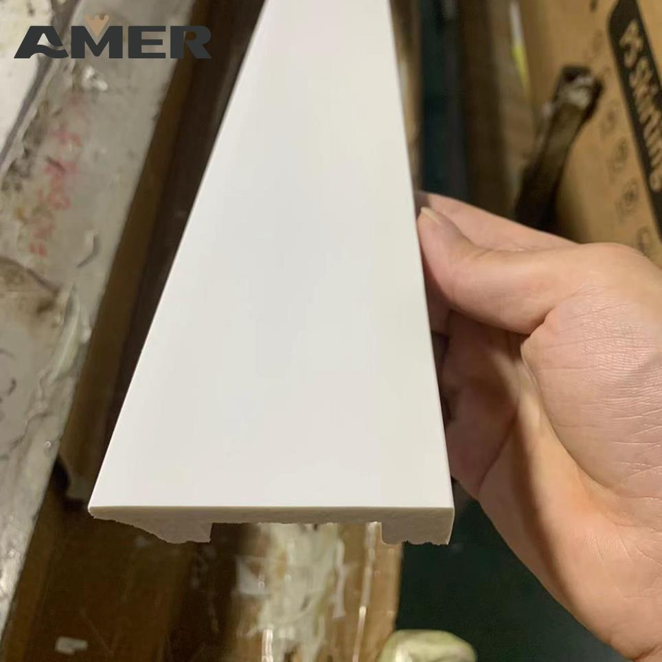 White Style Skirting PS Moulding Cornice Ceiling Profile PS Moulding