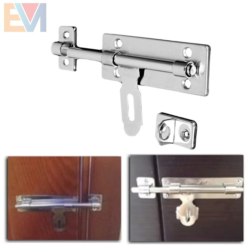 Hardware Accessories Stainless Steel Security Home Door Bolt Padlock Door Latch