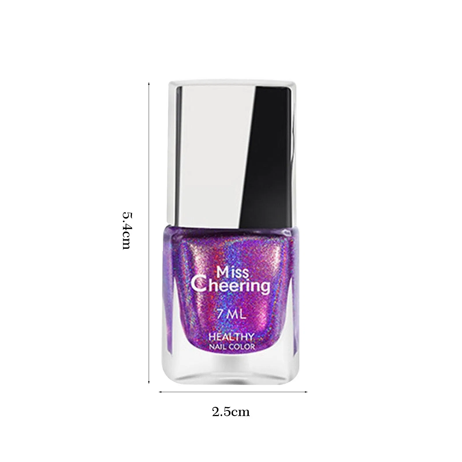 7m Laser Glitter Colorful and Magic Sequins UV Gel Nail Polish for Nail Art Polish Salon