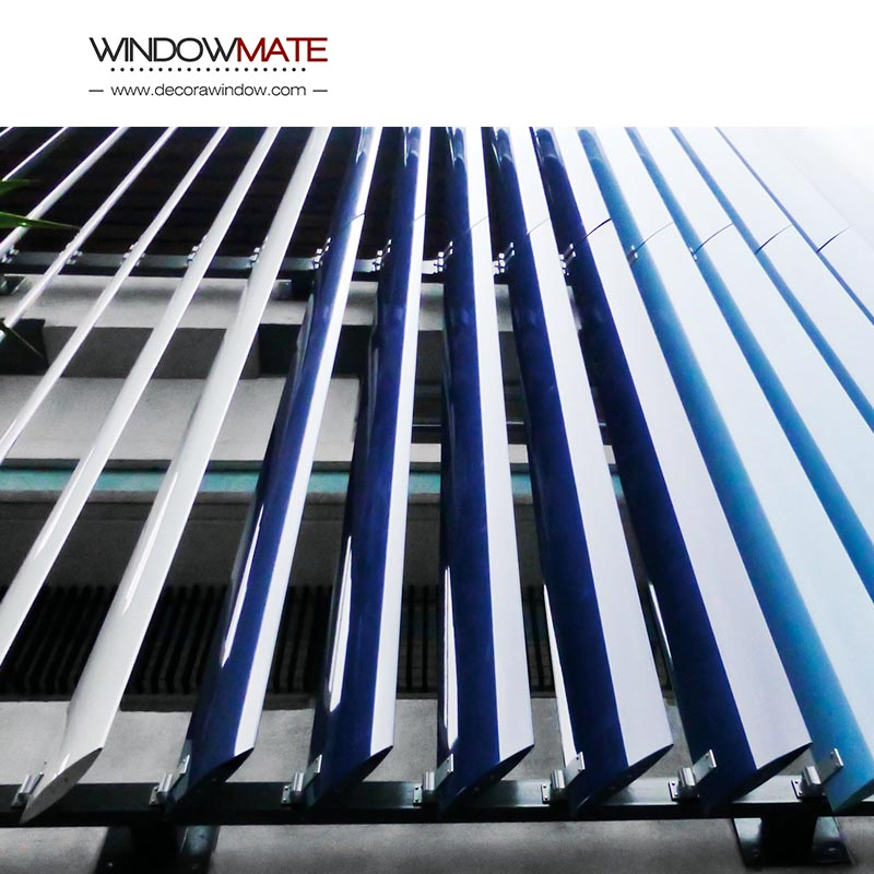 Motorized Sun Shade Metal Louver Customized All-Purpose Aluminum Louvers