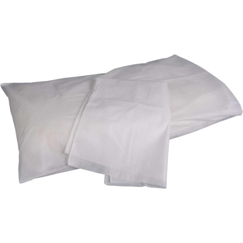 Disposable White Pillow Cover SMS PP Pillow Cover for Hotel