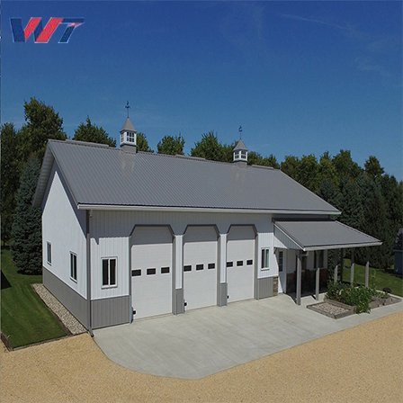 Prefabricated Small Steel Frame Structure House Building Villa Garage Aircraft Hangar Factory Warehouse Workshop Farm Cowshed Chicken Construction Desing Plans