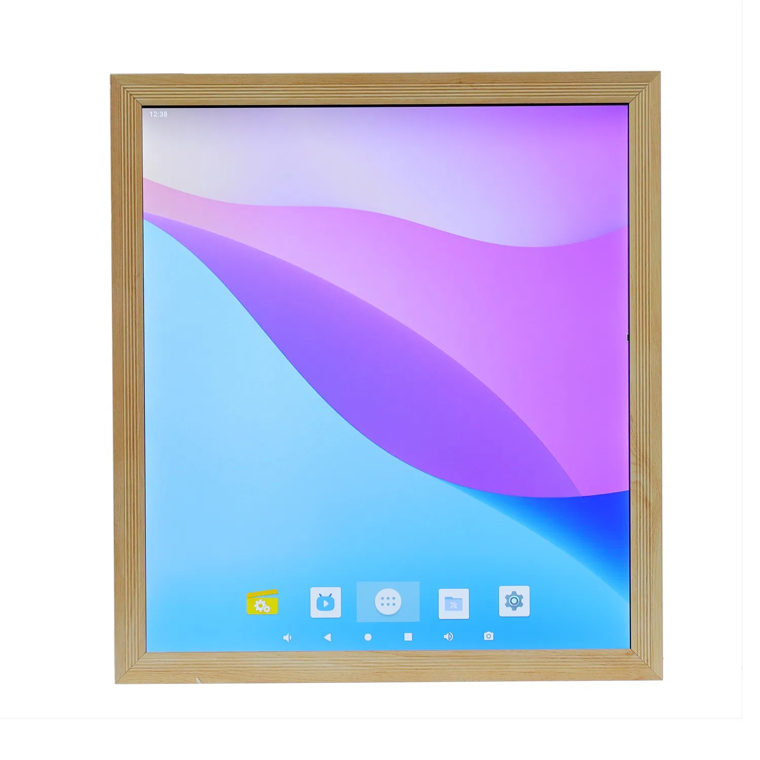 High Resolution Square Picture Frame 27.9 Inch LCD Digital Signage Photo Frame